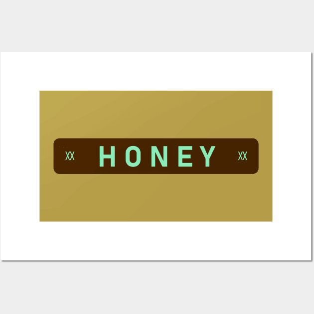 Honey : Wall Art by Annie Pom Freitag